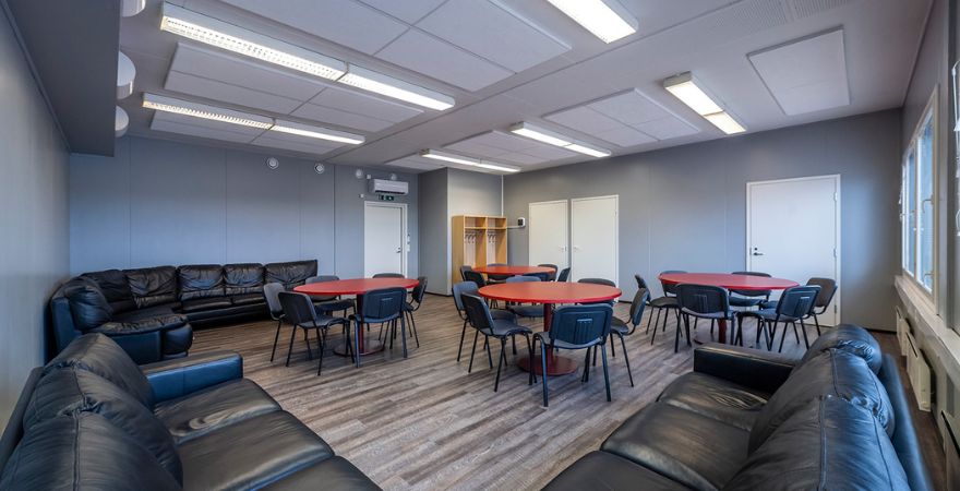 Ruutikankaan saunatilan lounge